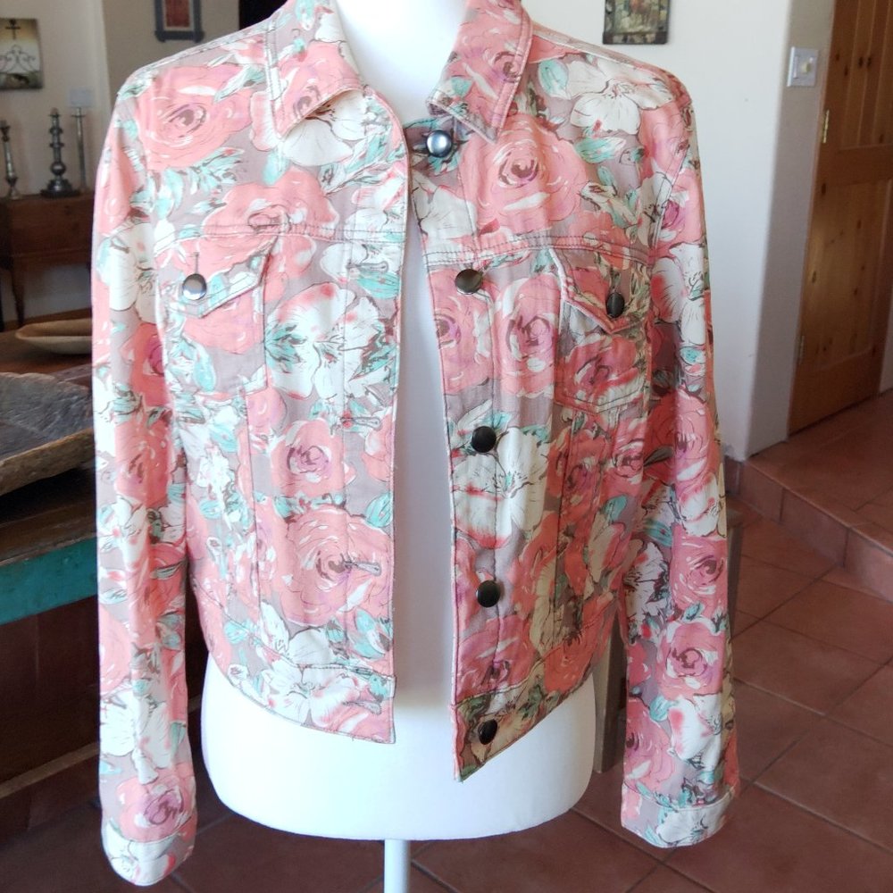 Ellen Tracy Jean Jacket